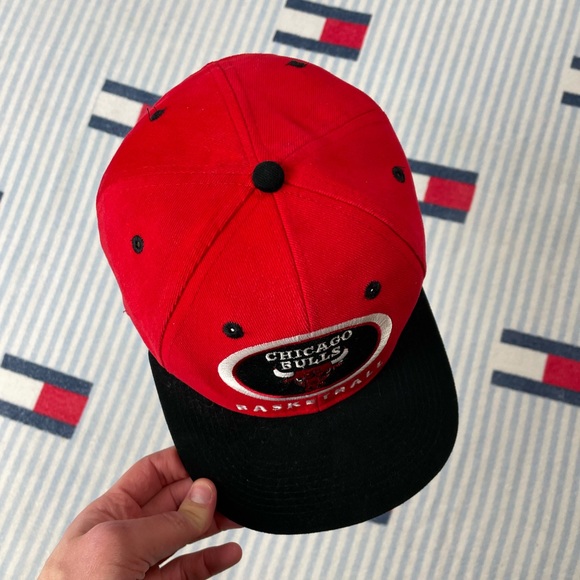 Vintage Drew Pearson Chicago Bulls NBA SnapBack hat - Picture 6 of 9